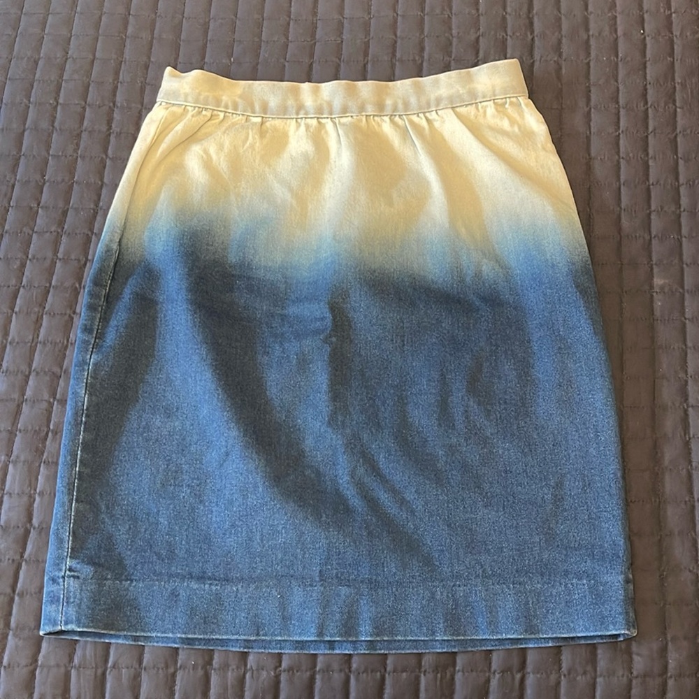 Jean blue skirt. Size XS